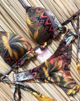 Exotica Padded Halter Bikini Set - Voldina