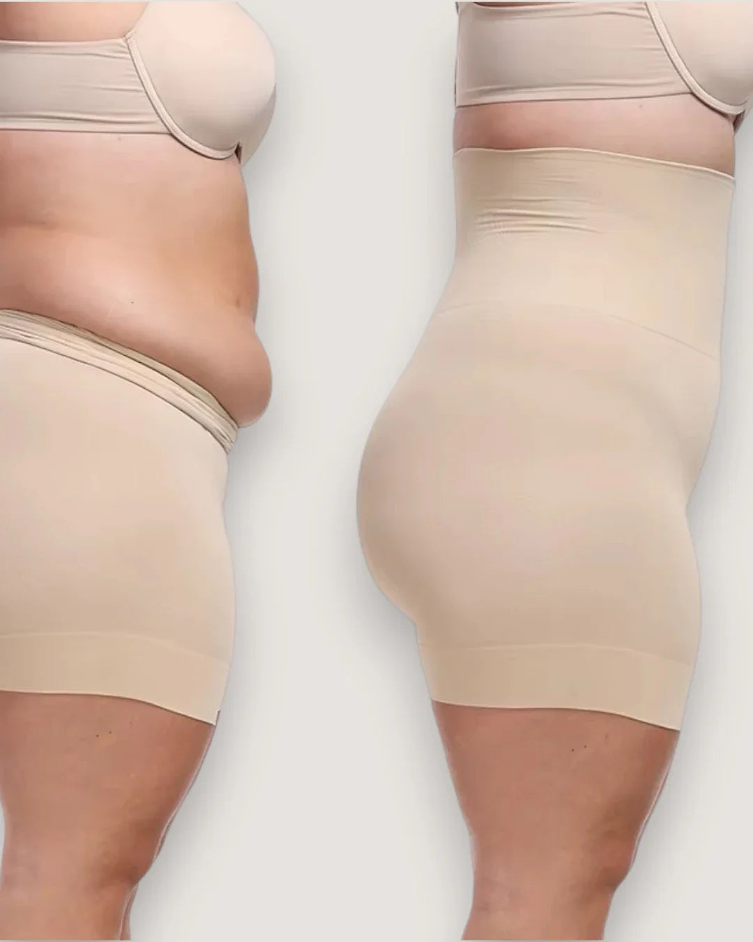 High-Waist Sculpting Shorts - Voldina
