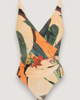 Padded One-Piece Swimsuit And Dress - Voldina