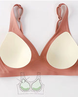 Seamless Comfort V-Neck Bra - Voldina