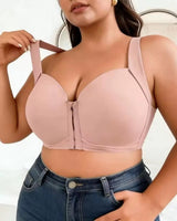 Seamless Front-Closure Minimizer Bra - Voldina