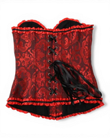 Structured Damask Corset Top - Voldina