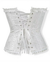 Structured Damask Corset Top - Voldina