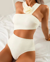 Asymmetric Cut-Out One-Piece - Voldina