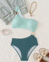 Cut-Out One-Piece Swimsuit - Voldina