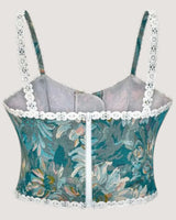 Jacquard Corset Top - Voldina