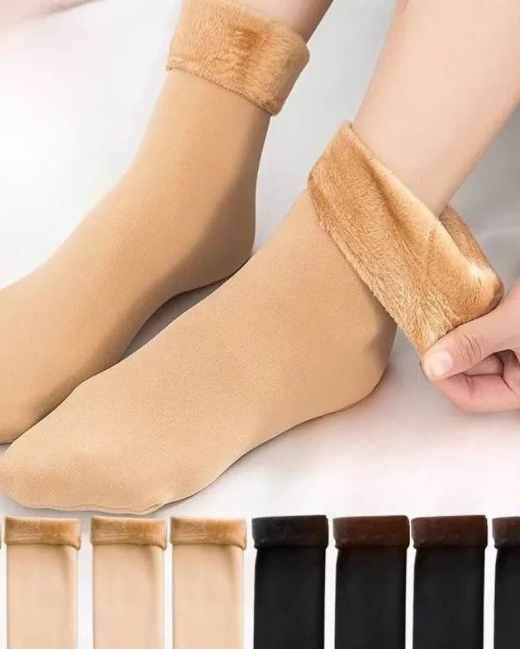 Plush Thermal Ankle Socks (5-Pack) - Voldina