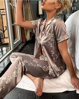 Printed Long-Sleeve Pyjama Set - Voldina