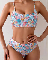 Regular-Waist Bikini Set - Voldina