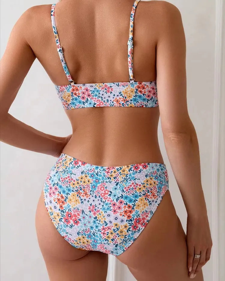 Regular-Waist Bikini Set - Voldina