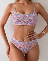 Regular-Waist Bikini Set - Voldina