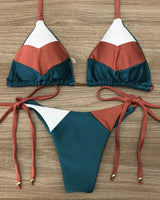 Ribbed Bikini Set - Voldina