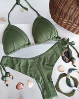 Triangle Brazilian Bikini Set - Voldina