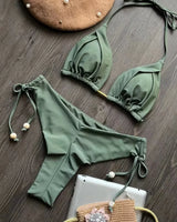 Triangle Brazilian Bikini Set - Voldina