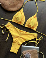 Triangle Brazilian Bikini Set - Voldina