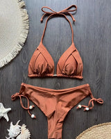 Triangle Brazilian Bikini Set - Voldina