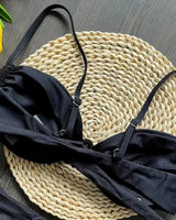 Underwired V-Wire Bikini Set - Voldina