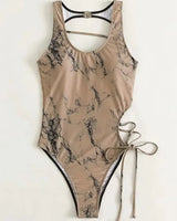 Zip-Front Mesh Swimsuit - Voldina